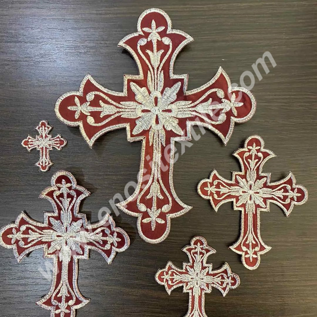 CROSS 4 Claret Red-Silver Cross Set